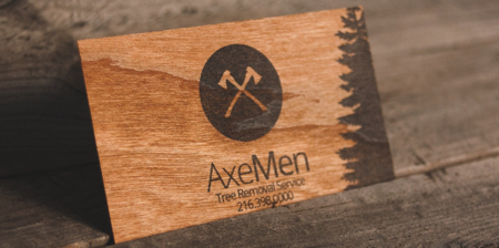 AxeMen Business Card AxeMen Business Card