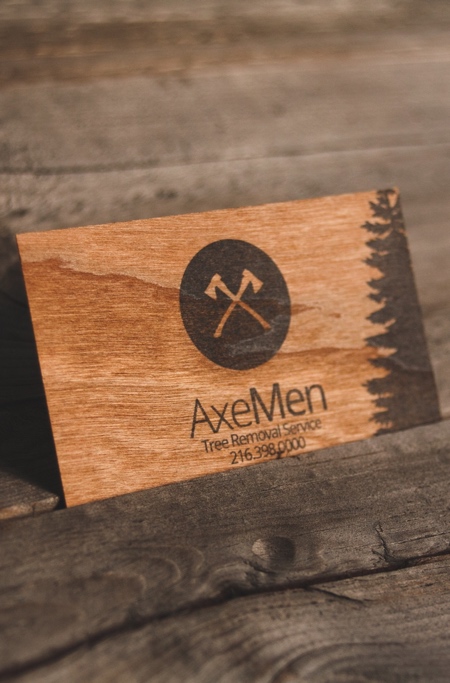 Tree Removal Service Business Card Tree Removal Service Business Card