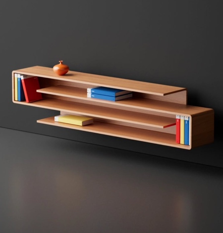 Deniz Aktay Cascade Bookshelf