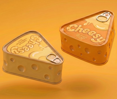 Cheesy Cheese Sauce Packaging