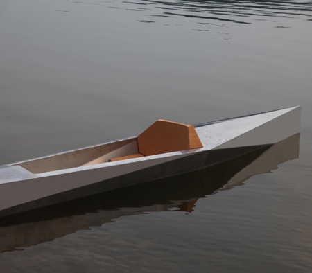 Aluminum and Cork Kayak Aluminum and Cork Kayak