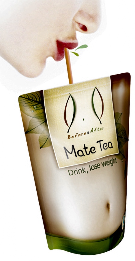 Mate Diet Tea Packaging