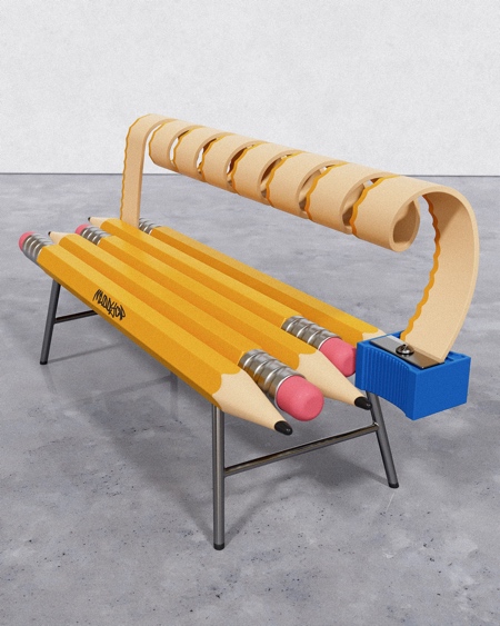 Pencil Bench Pencil Bench