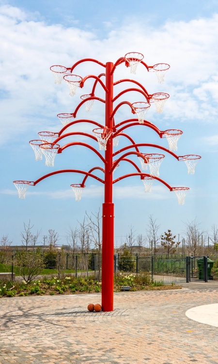 Alexandre Arrechea Basketball Tree Alexandre Arrechea Basketball Tree