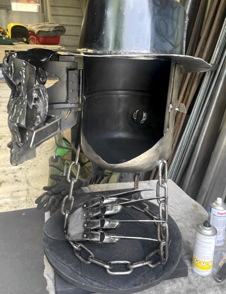 BurnedbyDesign Freddy Krueger Fire Pit BurnedbyDesign Freddy Krueger Fire Pit