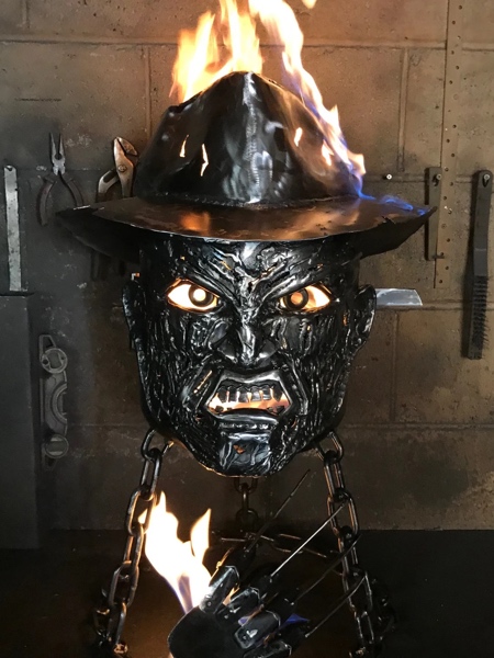 Burned by Design Freddy Krueger Fire Pit Burned by Design Freddy Krueger Fire Pit