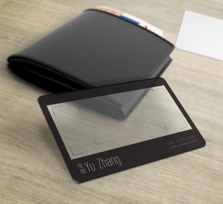 Yu Zhang Business Card Yu Zhang Business Card
