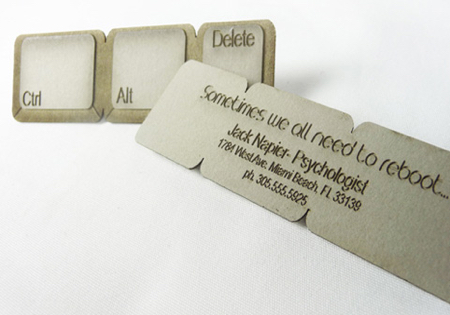 Ctrl-Alt-Delete Business Card