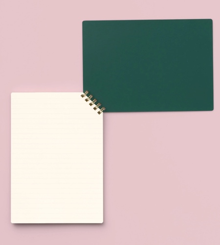 Corner Rings Notebook