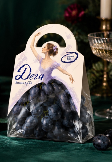 Grapes Skirt Packaging