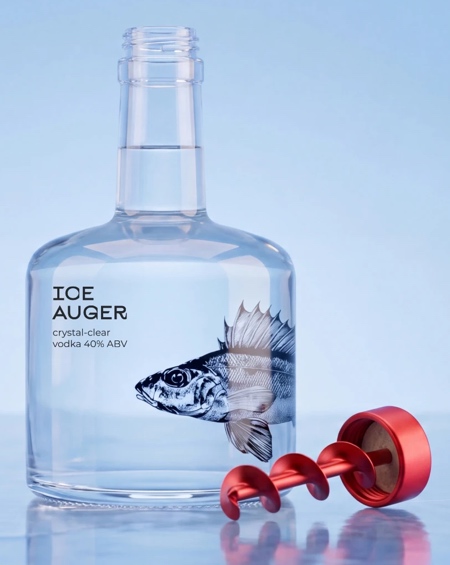 Ice Auger Bottle