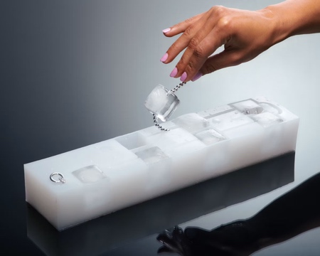 Necklace Made of Ice