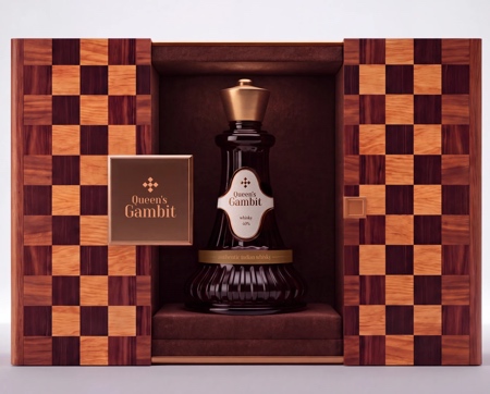 Queen’s Gambit Whisky Bootle Queen’s Gambit Whisky Bootle