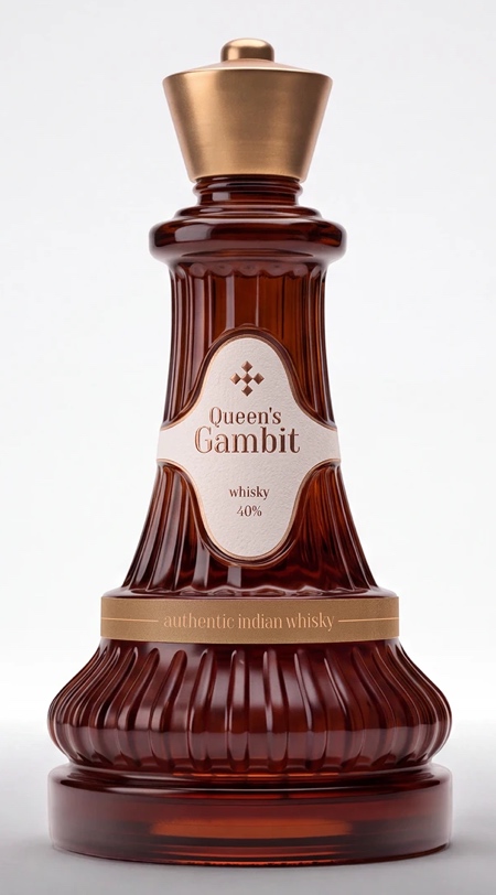 Chess Whisky Bootle Chess Whisky Bootle