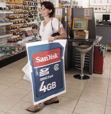 SanDisk SD Card Shopping Bag